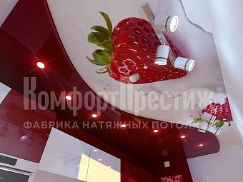 многоуровневый потолок 17